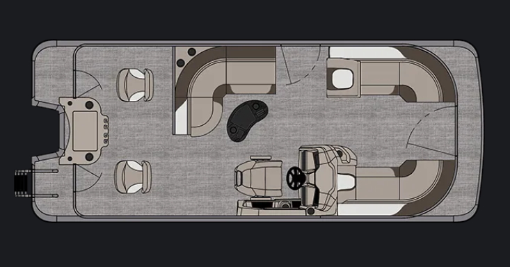 2023 21′ AVALON LSZ REAR FISH PONTOON