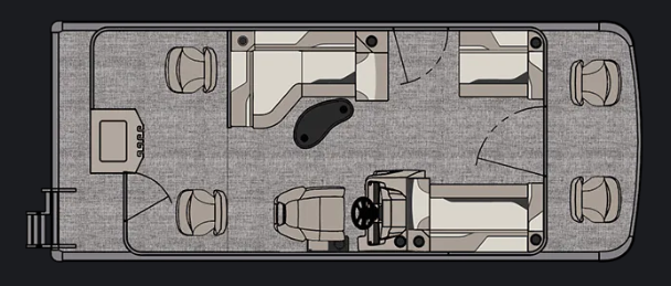 2024 21′ AVALON VENTURE FISH-N-CRUISE PONTOON