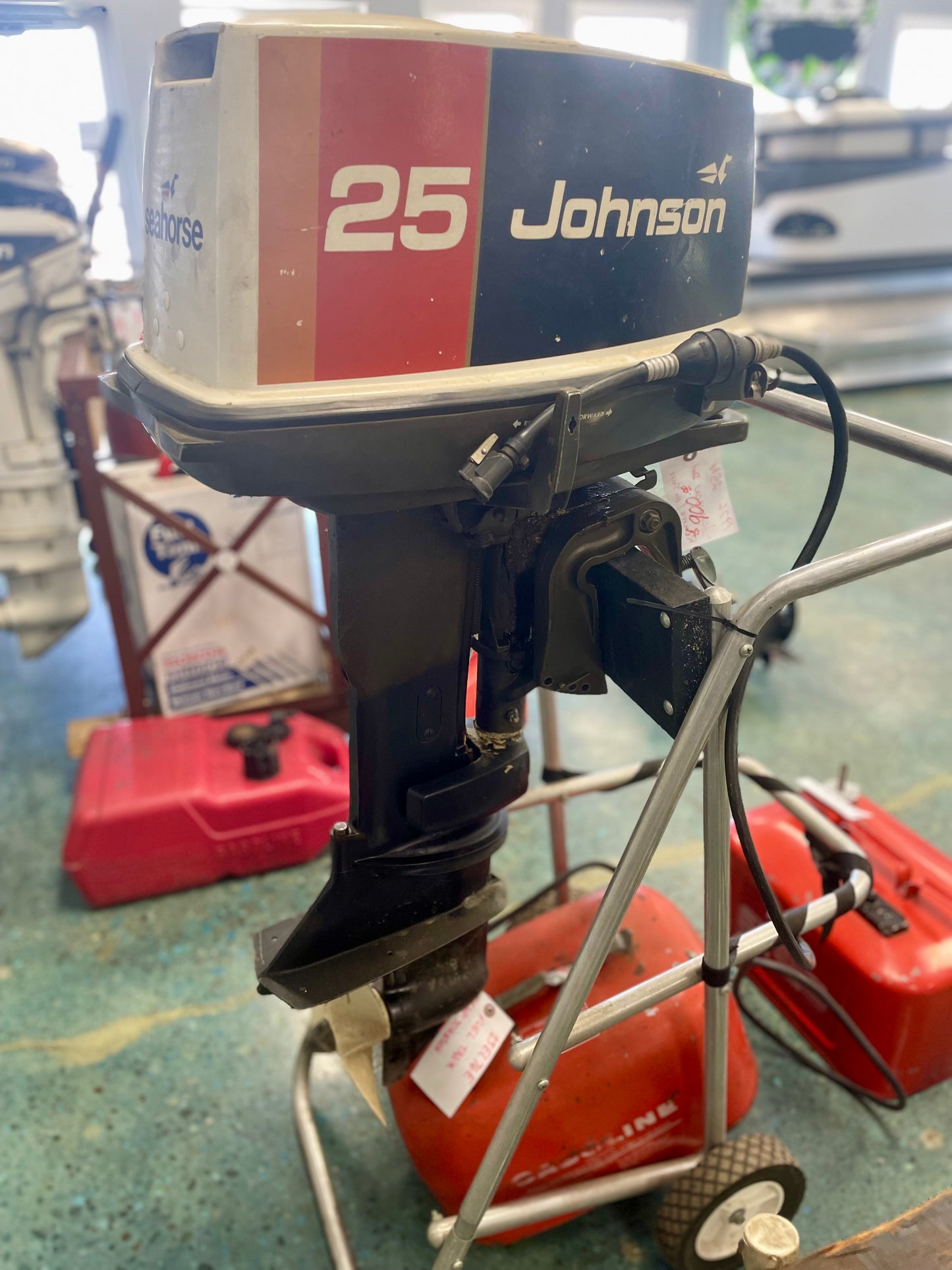 1976 25HP JOHNSON OUTBOARD