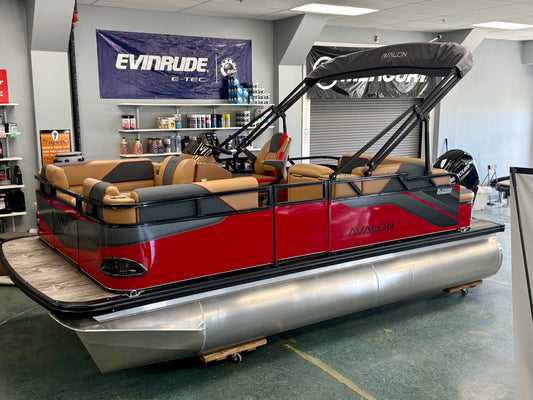 2025 17' AVALON VENTURE CRUISE REAR BENCH PONTOON