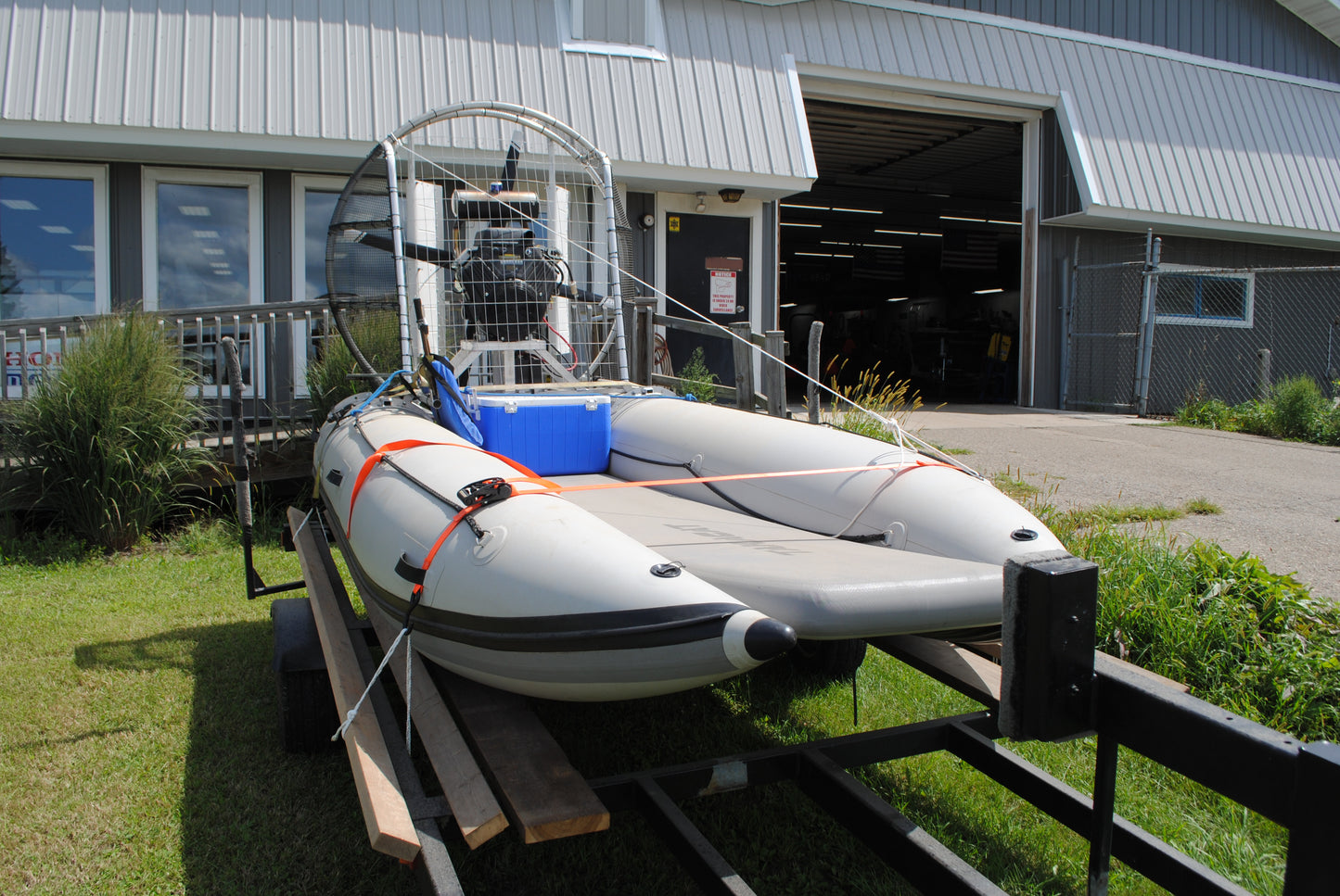 2021 12' TAK A KAT INFLATABLE AIR BOAT