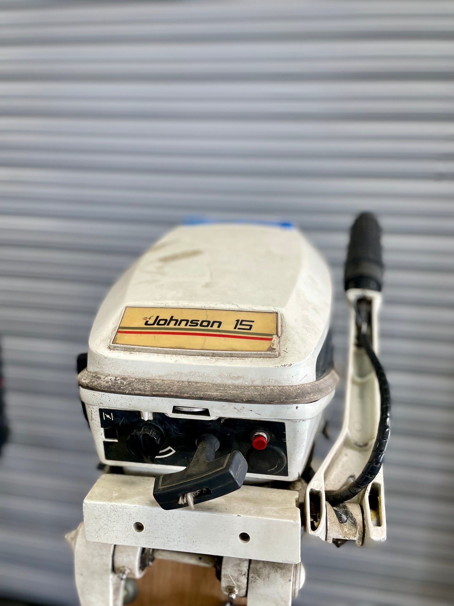 1986 15HP JOHNSON OUTBOARD